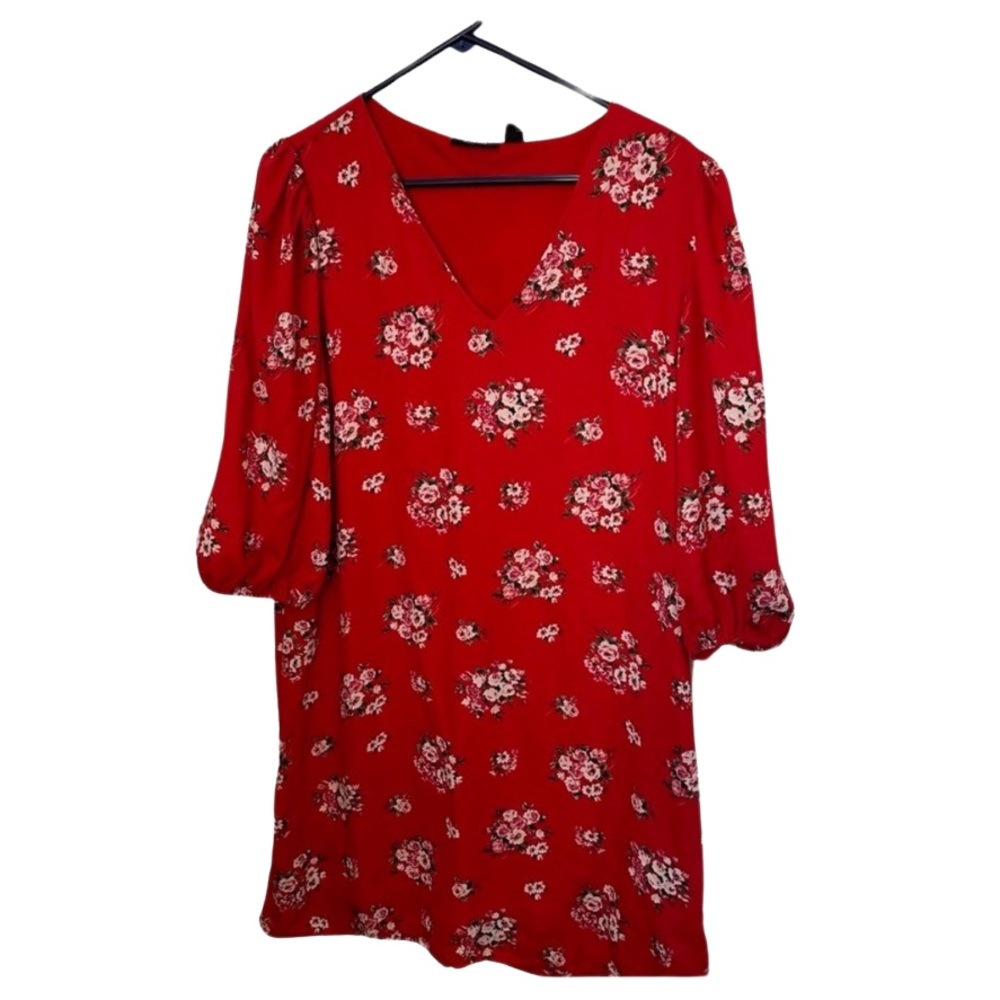 Halogen sakura cherry blossom print dress size 1X